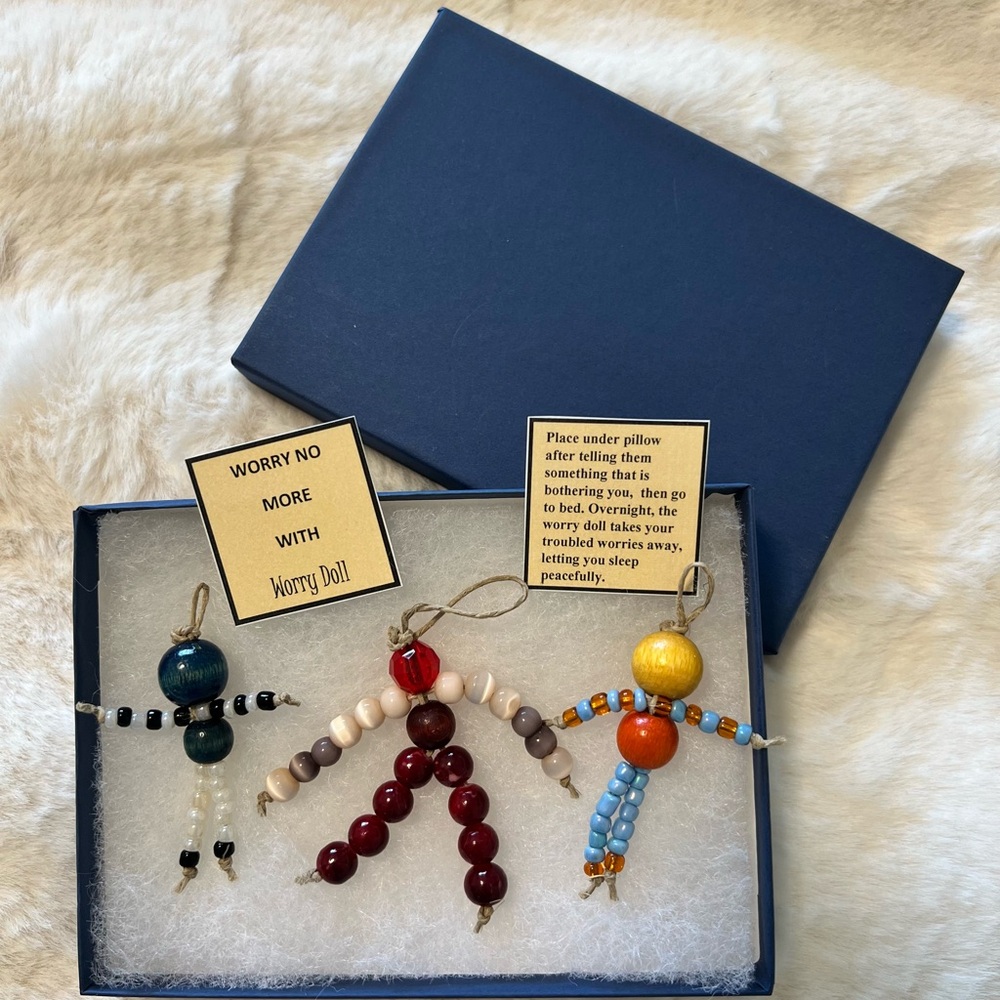 Handmade Worry Charms for Anxiety and Worrying Thoughts
